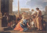 The hl, Famile in Agypten Nicolas Poussin